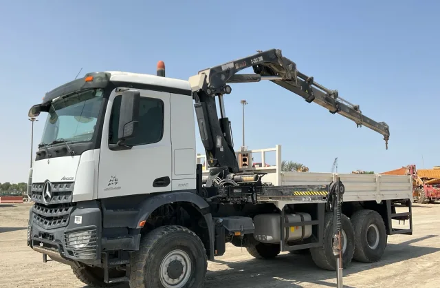 MERCEDES-BENZ ACTROS 4048 6x6 / HIAB X-CLX 288 EP-3 2019