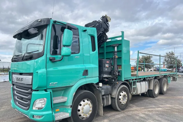 DAF CF450 8x4 TWIN-STEER / HIAB X-HIDUO 188E-5 2021