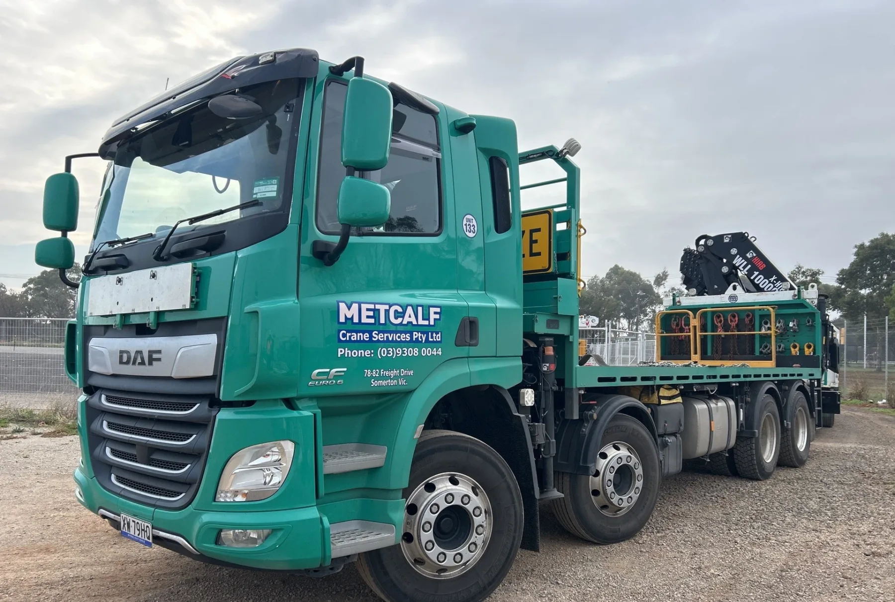 DAF CF450 8x4 TWIN-STEER / HIAB X-HIPRO 362 2023